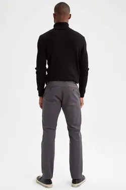 شلوار کتان مردانه سیاه دفاکتو