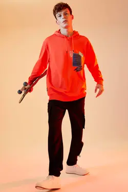 شلوار کتان مردانه سیاه دفاکتو