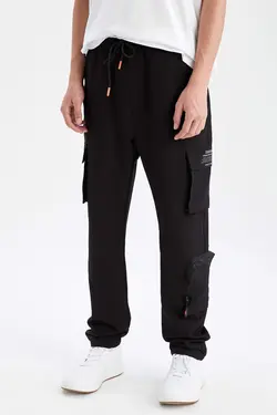 شلوار کتان مردانه سیاه دفاکتو