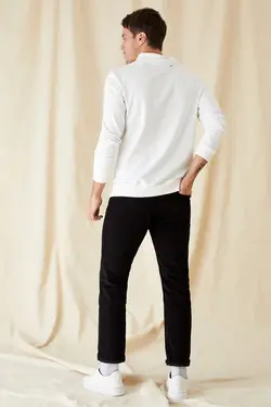 شلوار کتان مردانه سیاه دفاکتو