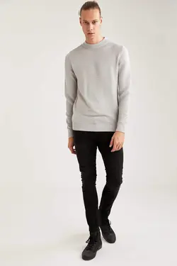 ژاکت مردانه خاکستری دفاکتو