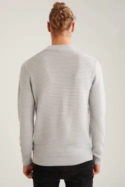 ژاکت مردانه خاکستری دفاکتو