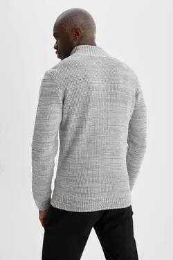 ژاکت مردانه خاکستری دفاکتو