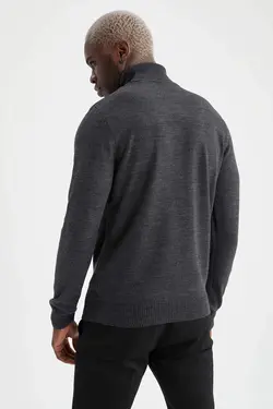 پلیور یقه اسکی مردانه انتراسیت دفاکتو