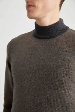 پلیور یقه اسکی مردانه انتراسیت دفاکتو