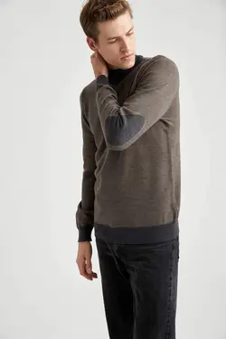 پلیور یقه اسکی مردانه انتراسیت دفاکتو