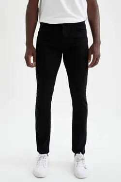 شلوار جین جذب مردانه سیاه دفاکتو