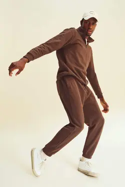 شلوار راحتی جاگر مردانه بژ دفاکتو