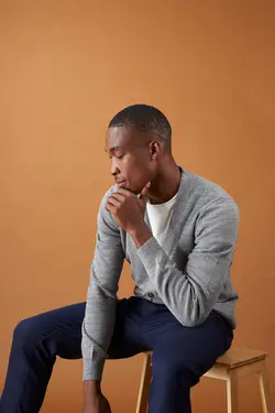 ژاکت مردانه خاکستری دفاکتو