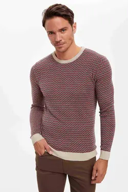 پلیور مردانه قرمز دفاکتو