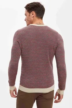 پلیور مردانه قرمز دفاکتو