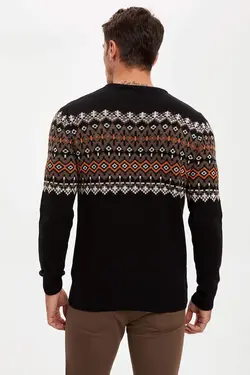 پلیور مردانه سیاه دفاکتو