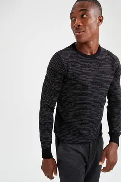 پلیور مردانه سیاه دفاکتو