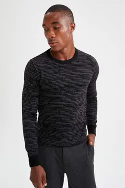 پلیور مردانه سیاه دفاکتو