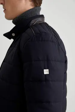 کاپشن مردانه سرمه ای دفاکتو