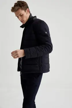 کاپشن مردانه سرمه ای دفاکتو