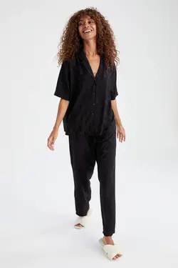 بلوز راحتی زنانه سیاه دفاکتو