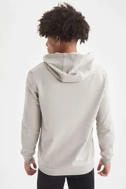 هودی مردانه خاکستری دفاکتو