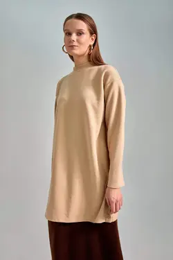 تونیک زنانه بژ دفاکتو