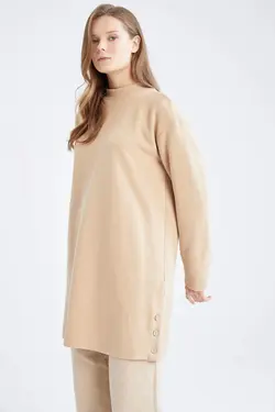 تونیک زنانه بژ دفاکتو