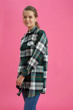 تونیک زنانه سبز دفاکتو