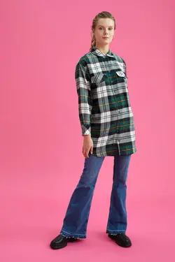 تونیک زنانه سبز دفاکتو