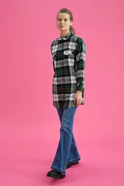 تونیک زنانه سبز دفاکتو