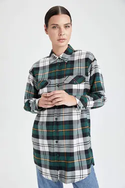 تونیک زنانه سبز دفاکتو