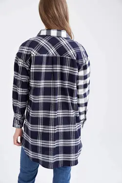 تونیک زنانه سرمه ای دفاکتو