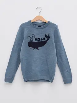 پلیور پسرانه  آبی آبی  ال سی وایکیکی