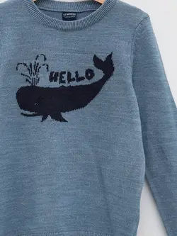 پلیور پسرانه  آبی آبی  ال سی وایکیکی