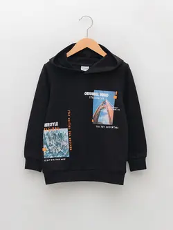 هودی پسرانه  مشکی  ال سی وایکیکی