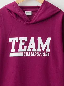 هودی پسرانه  بنفش  ال سی وایکیکی