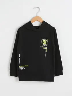 هودی پسرانه  مشکی  ال سی وایکیکی