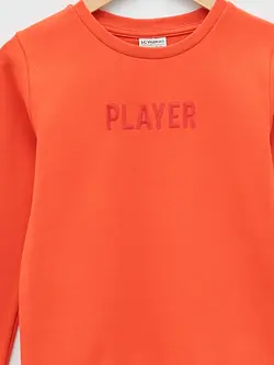 سویشرت پسرانه  قرمز  ال سی وایکیکی