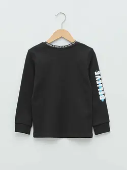 سویشرت پسرانه  مشکی  ال سی وایکیکی