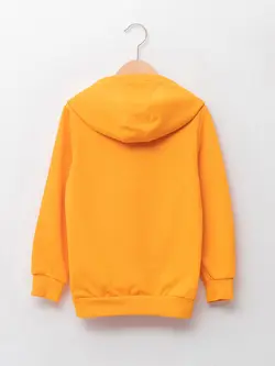 هودی پسرانه  پرتقال آبی  ال سی وایکیکی