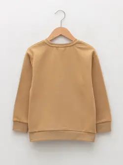 سویشرت پسرانه  بژ  ال سی وایکیکی