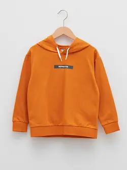 ست هودی و شلوار پسرانه  نارنجی  ال سی وایکیکی