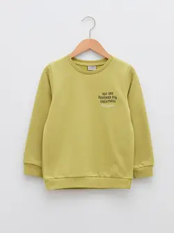 سویشرت پسرانه  سبز روشن  ال سی وایکیکی