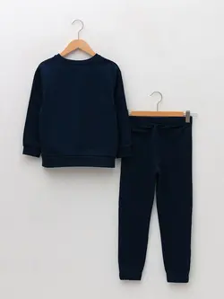 ست سویشرت و شلوار پسرانه  سرمه ای  ال سی وایکیکی