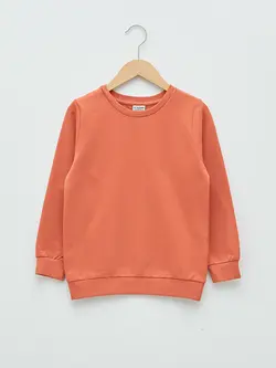 سویشرت پسرانه  آجری  ال سی وایکیکی