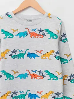 سویشرت پسرانه  خاکی  ال سی وایکیکی