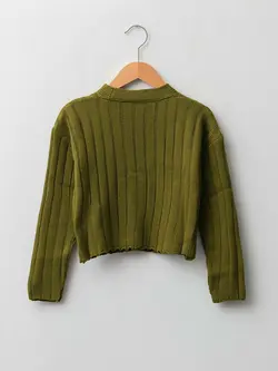 ژاکت دخترانه  سبز  ال سی وایکیکی