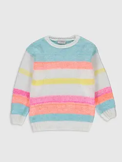 پلیور دخترانه  راه راه  ال سی وایکیکی