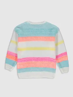 پلیور دخترانه  راه راه  ال سی وایکیکی