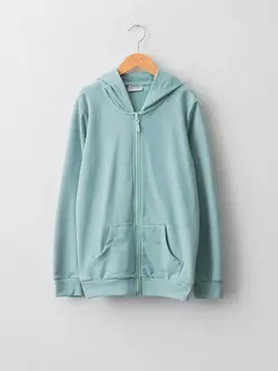 هودی دخترانه  سبز پاستیلی  ال سی وایکیکی