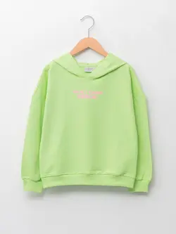 هودی دخترانه  سبز پسته ای  ال سی وایکیکی