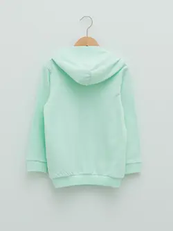 سویشرت دخترانه  سبز پاستیلی  ال سی وایکیکی