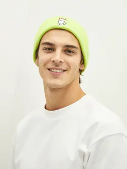 کلاه بافت مردانه  سبز  ال سی وایکیکی